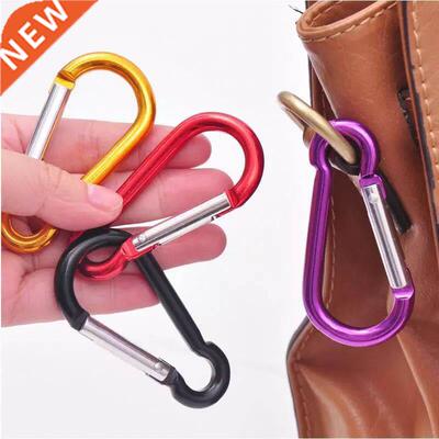 20Pcs Carabners and Hooks Alumnum Alloy Small Karabner Ca