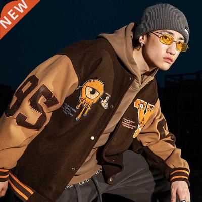 hiphop jacket men and women autumn and winter coat casual ha