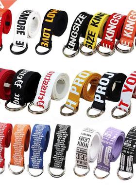 24 styles Unisex Belts Lettes inted D ing Double Buckle