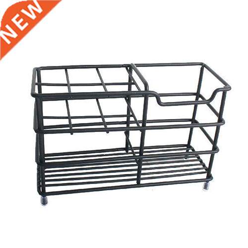 6 Grids Household Bathroom Storage Rack Simple Style