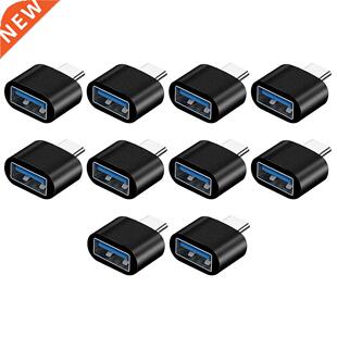 5/10pcs USB C Adapter Type C Male To USB 3.0 Female OTG Conv