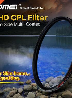 ZOMEI HD Optical Glass CPL Filter Slim Multi-Coated Circular