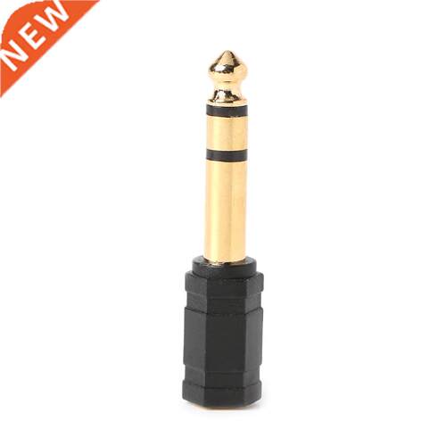 3.5mm Female Jack to 6.35mm Male Jack Plug HeadphoMicrophoAu