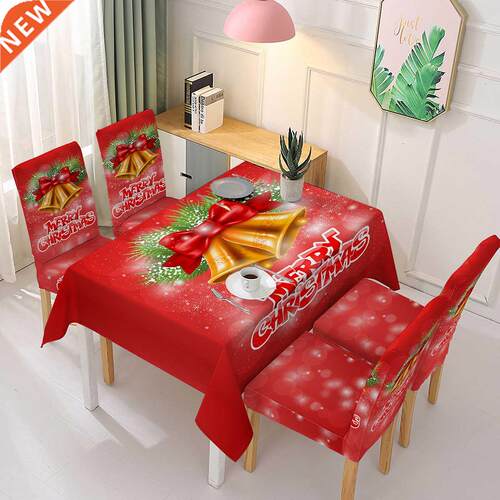 New Chrimas Tablecloth Holiday Decoration Oil-proof and Wa