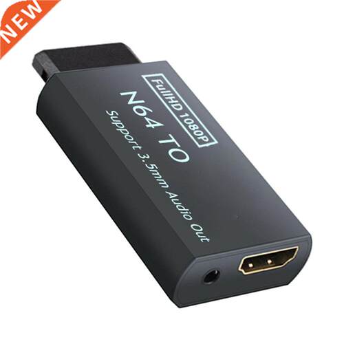 Audio Video Converter Adapter with 3.5mm Audio Output for PS
