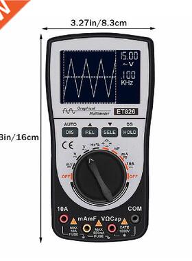 Oscilloscope Multimeter DC/AC Voltage Current Test Handheld