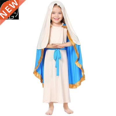 Halloween play the Virgin Mary sacrificial dress