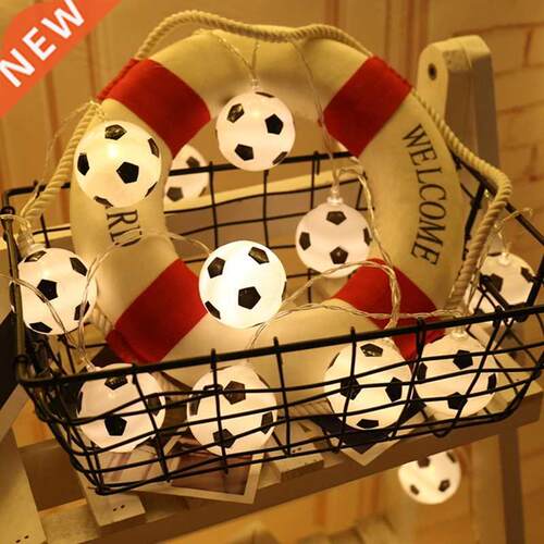 LED Football String Lights  Soccer accessories