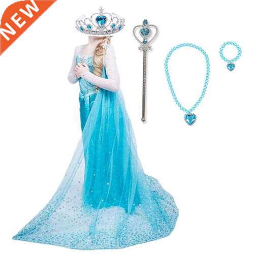 3-10 Years Princess Costume Summer Party Kids Dresses for G