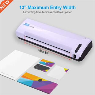 A3 Laminator Photo/Paper Hot Cold Laminating Machine 13 Inch