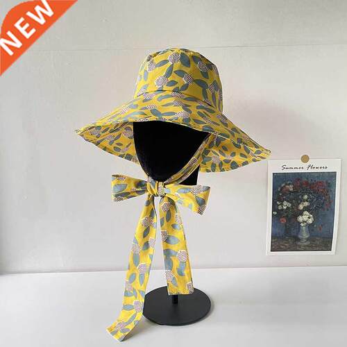 Women's Hat Bucket Hat Panamanian Women Four Seasons Fisherm