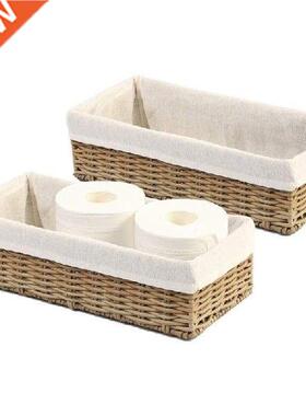 Bathroom Storage Basket Trash Can Toilet Paper Basket