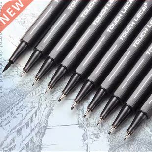 10Pcs/set Pigt Liner Micron Ink Marker Pen 0.05 0.1 0.2 0.