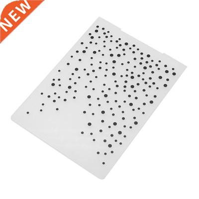 Dots Printed Plastic Cutting Dies Photo Album  Embossing