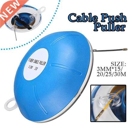3MM 15/20/25/30M Electric Cable Push Puller Glass Fiber Thr