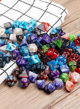 7 Color 105 Pcs Multi sied Polyhedral Dice Set DND RPG MTG