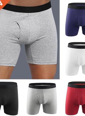 High Quality Comfortable Men Cotton Underwear Boxer Men Brea