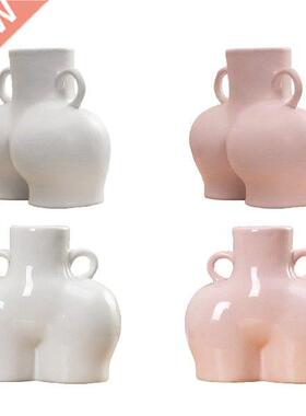 Tabletop Vase Body t Butt Nude Statue Ceramic Vases
