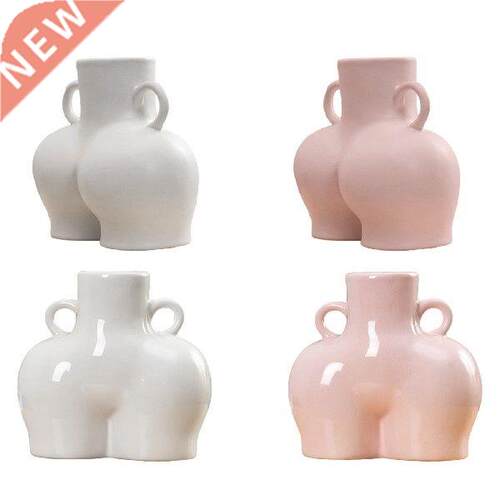 Tabletop Vase Body t Butt Nude Statue Ceramic Vases