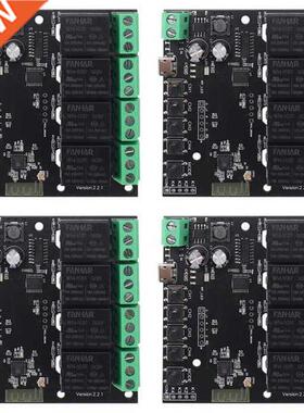 4X 4CH Tuya Switch Wifi Switch Module Wireless Relay Smart L