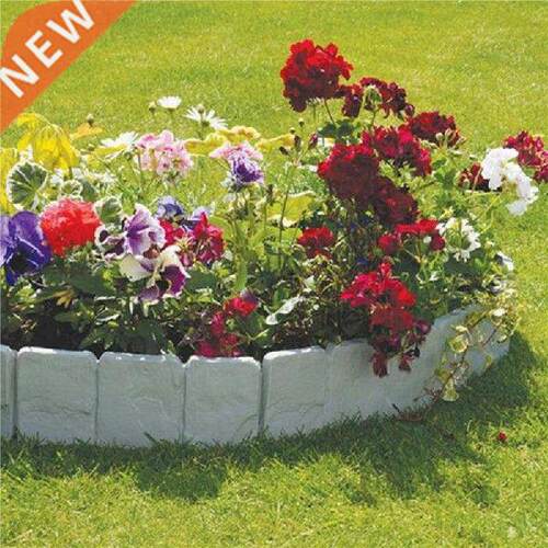 10Pcs Garden Fence Border Folding Landscape Flower