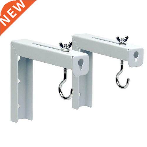 Wall Hanging Adjustable L-Bracket Mount Plate Hook Kit for