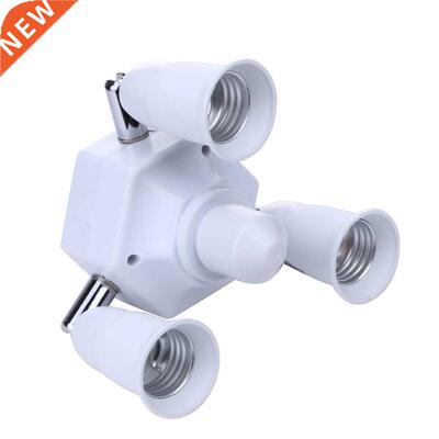 3 in 1 Standard E27 Lamp Base Bulb Lamp Holder Adapter Conve