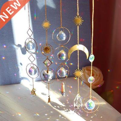 Hanging Crystal Light Catcher Prism Pendant Craft Window