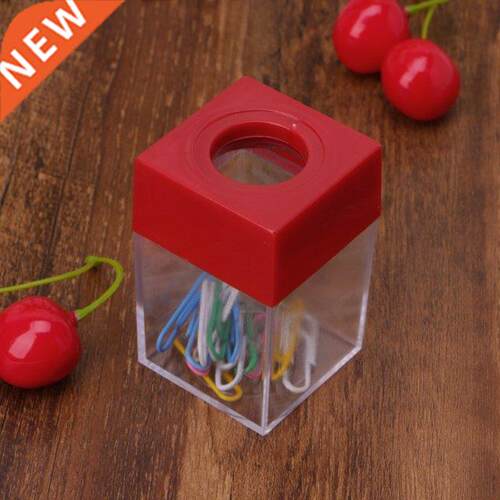 1Pc Magnetic Clip Dispenser Paper Holder Square Box Case Ra