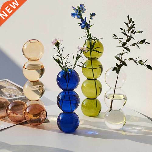 Glass Vase Nordic Home Decor Living Room Decoration Terrariu
