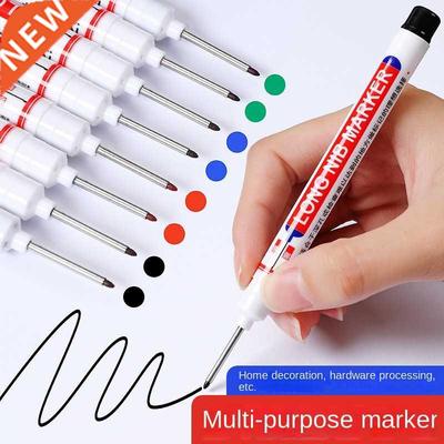 3Pcs/Set Long Head Special Marker Pen Bathroom Woodworking D
