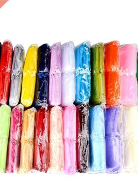 100pcs/lot Wholesale Organza Bags 5*7 7*9 9*12 10*15 Drawabl
