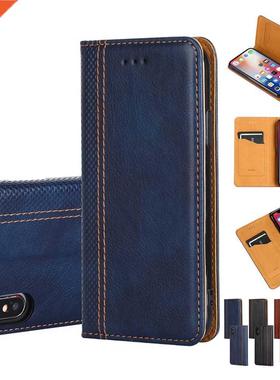 Flip Leather Case For Xiaomi Redmi Note 9 8 7 6 5 10 Pro 10S