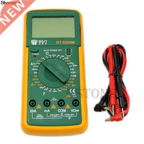 Multimeter DT9205M LCD Digital Multimeter Voltmeter Ohmmeter
