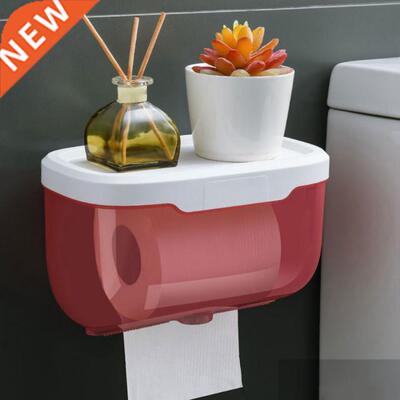 Toilet Paper Roll Holder Waterproof Tissue Box Paper Towel H