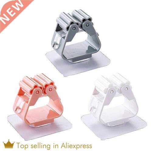 1PCS High Quality Wall Mounted Mop Organizer Holder Bru Br