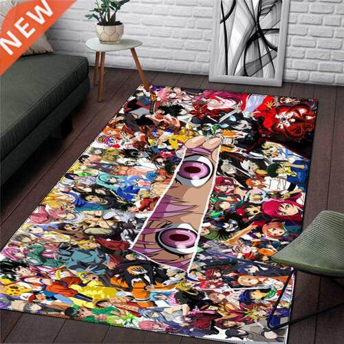 Anime Carpet Christmas Gift One Piece Rug Home Bathroom Outd