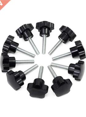 10 Pcs M8 x 40mm x 32mm Clamping Knob Thread Replacement Sta