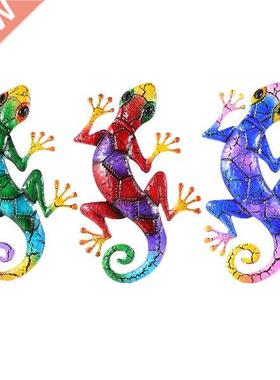 2021 Wrought Iron Wall Hanging Insect Metal Gecko Wall Art