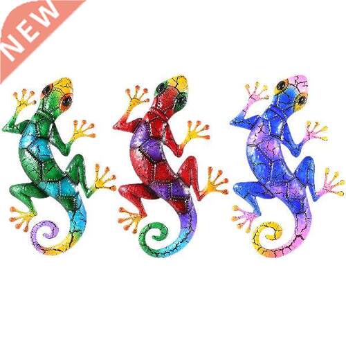 2021 Wrought Iron Wall Hanging Insect Metal Gecko Wall Art