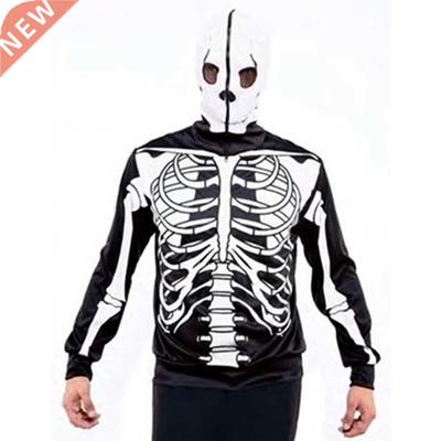 Skull D Printed Fall Hoodies Men Women Sweatshirts Hooded P