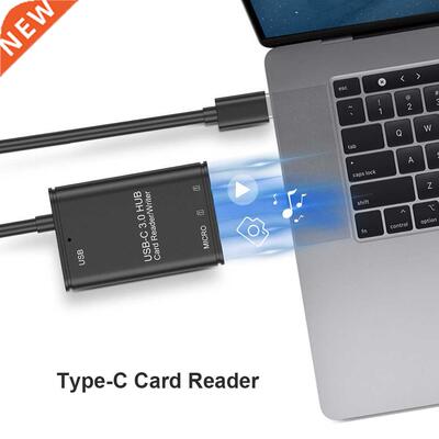 Memory Card Reader 3.1 C to USB 3.0 OTG Adapter Office Carin