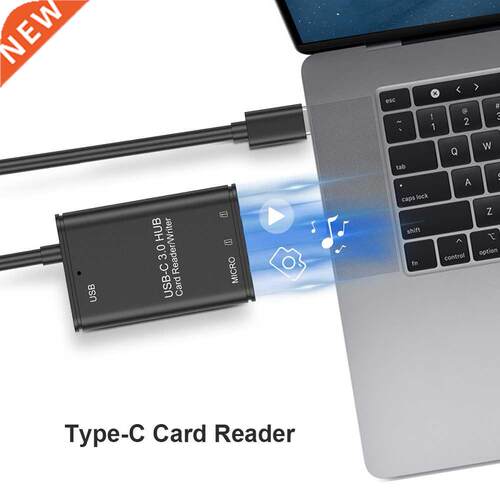 Memory Card Reader 3.1 C to USB 3.0 OTG Adapter Office Carin