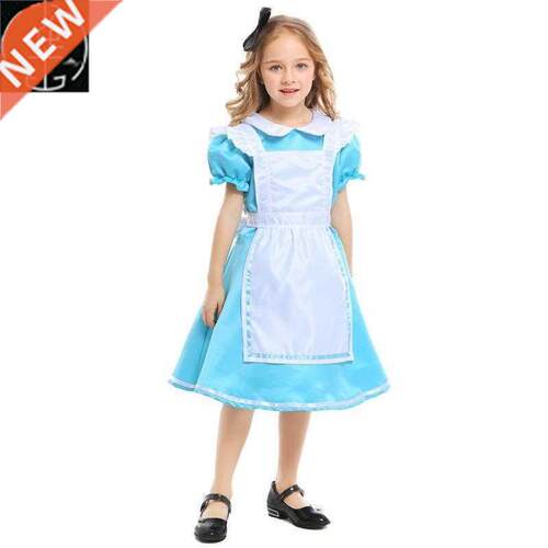 Girl Dress Halloween Princess Dress Stage Dress Alice in
