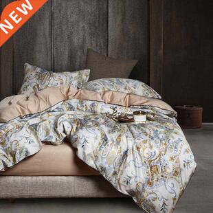 29Color 4/6Pcs Luxury Egyptian Cotton Bedding Set Queen King