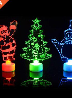 Christmas Colorful LED Decorative Lights 2023 New Year Chris