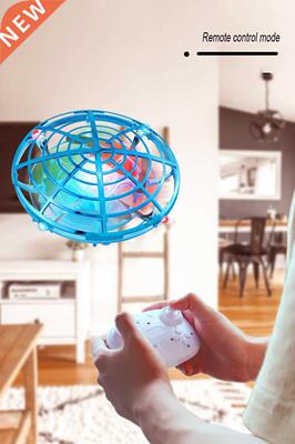 HGRC Mini RC UFO Drone With LED Light Gesture Sensing Electr