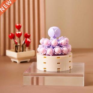 Bouquet Building Blocks 3D Model Building Blocks Home Potted