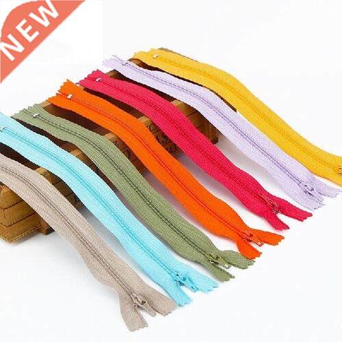 1/10pcs 20cm Close-End Resin Zippers Nylon Pull Ring Zipper
