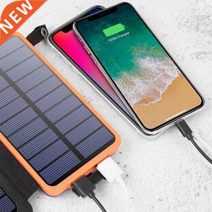 Solar Power Bank 50000mAh Waterproof Solar Powerbank Portabl